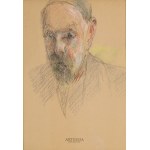 Jacek Malczewski (1854-1929), Autoportrét, 20. léta 20. století.