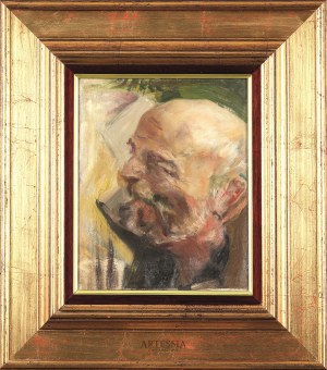 Jacek Malczewski (1854-1929), Głowa starca - studium do obrazu Grosz czynszowy, 1908