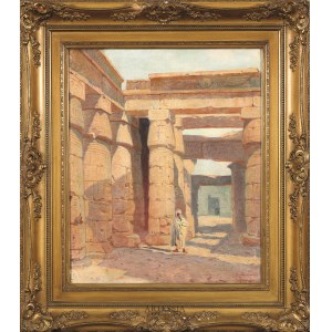Alexander Lashenko (1883-1944), Temple at Karnak