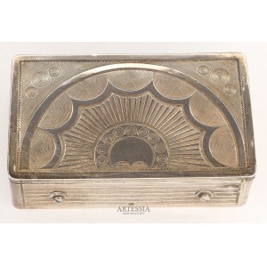 Hersteller unbekannt, Wien, 2.-3. Viertel des 19. Jahrhunderts, Spieldose aus Silber, 1807-1866