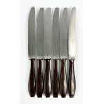 Set of 12 Gerlach cutlery with ebonite handles