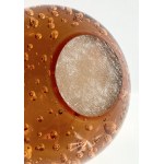 Glass ball - paper button