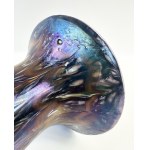 Loetz-type iridescent vase
