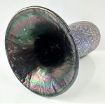 Loetz-type iridescent vase