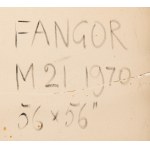 Wojciech Fangor (1922 Warsaw - 2015 Warsaw), M 21, 1970