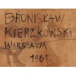 Bronisław Kierzkowski (1924 Łódź - 1993 Warszawa), Kompozycja fakturowa 316, 1961