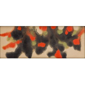 Stanley Twardowicz (1917 Detroit, Michigan - 2008 Huntington, New York), abstraktná kompozícia