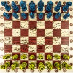 Lukasz WICIARZ, GLADIATOR Schachspieler handsigniert von Schachmeister Jan KRZYSZTOF DUDY; 2023
