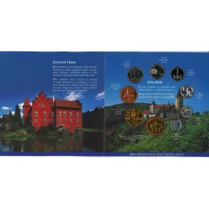 Czech Republic Annual Set of 9 Coins 2002