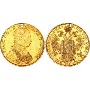Austria 4 Dukat 1864 A