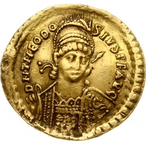 Theodosius II Solidus 441 AD Constantinople