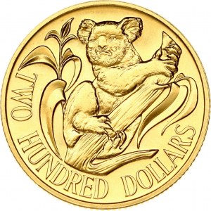Australia 200 Dollars 1983 Koala Gold Bullion Coin