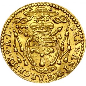 Salzburg 1/4 Ducat 1725