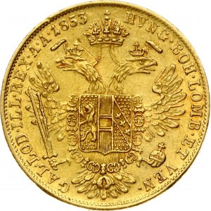 Austria Ducat 1853 A