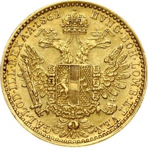 Austria Ducat 1862 A