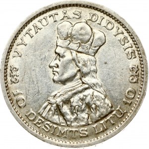 Lithuania 10 Litu 1936 Vytautas