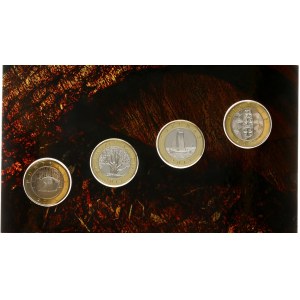 Lithuania 2 Litai 2013 LMK Creations of Nature and Man SET Lot of 4 Coins