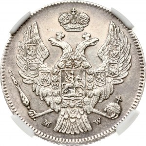 30 Kopecks - 2 Zlotych 1836 MW NGC UNC DETAILS