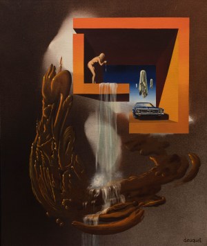 Gérard Deuquet (ur. 1936), Kompozycja surrealistyczna