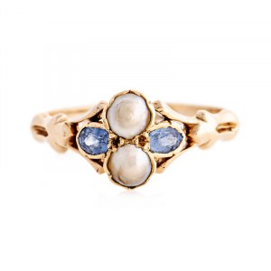 Ring, France, 19th/20th century, Victorian style