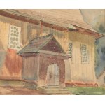 Antoni CHRZANOWSKI (1905-2000), Die Kirche St. Kinga in Rajbrot (1939)