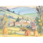 Teodor RATKA (1914-1985), Landschaft mit Zigarren