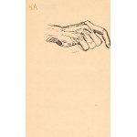 Wlastimil HOFMAN (1881-1970), Portrétne štúdie | Štúdia ruky (obojstranné dielo)