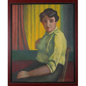 Ottokar SKIBIŃSKI (1900-1980), Portrait Etude.