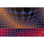 Victor Vasarely (1906 Pécs - 1997 Paris), Hiouz, 1976.