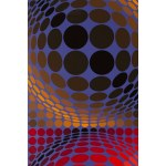 Victor Vasarely (1906 Pécs - 1997 Paríž), Hiouz, 1976