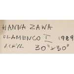 Hanna Zawa-Cywińska (nar. 1939), Flamenco I, 1989