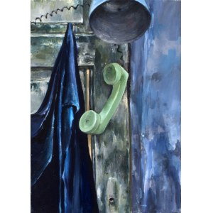 Dominika FEDKO-WÓJS (b. 1992), Still life with a telephone, 2012