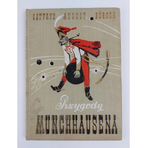 Gotfryd August Burger | Ilustr. Gustaw Dore, Przygody Munchhausena, 1956 r., wyd. I