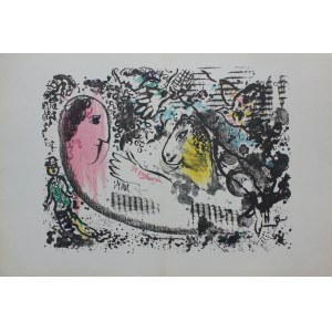 Marc Chagall (1929-2005), Marzenie(&bdquo;Derriere le Miroir&rdquo; no 182, 1969, Mourlot #605)