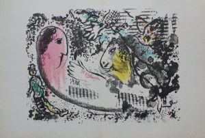 Marc Chagall (1929-2005), Marzenie(„Derriere le Miroir” no 182, 1969, Mourlot #605)