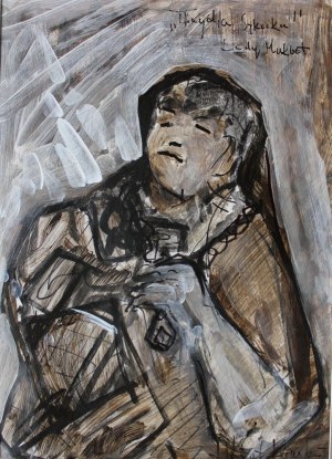 Andrzej Kreutz Majewski (1934-2011), „Tragedia szkocka” Lady Macbeth