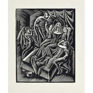 Wladyslaw SKOCZYLAS (1883-1934), Devilish temptations, 1923