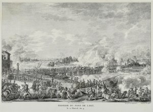 Carle VERNET (1758-1836), Kampanie Napoleońskie. Przeprawa przez most Lodi, ok. 1850