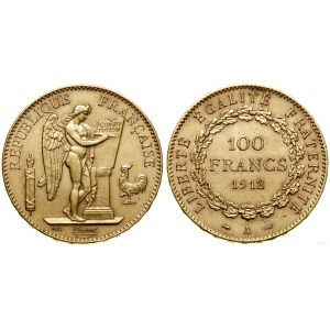Francja, 100 franków, 1912 A, Paryż
