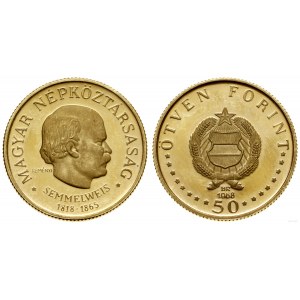 Węgry, 50 forintów, 1968, Budapeszt