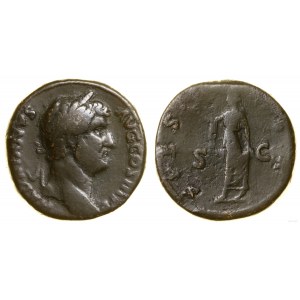 Roman Empire, sesterc, 137-138, Rome