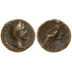 Cesarstwo Rzymskie, sesterc, 156-157, Rzym