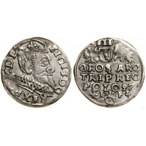 Polska, trojak, 1597, Wschowa