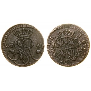 Poľsko, penny, 1767 G, Krakov