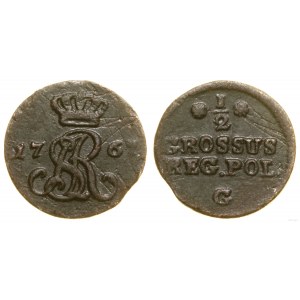 Poland, half-penny, 1767 G, Kraków
