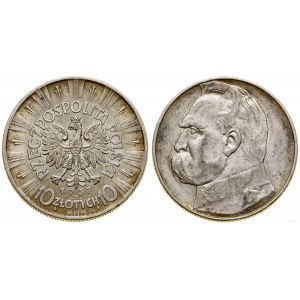 Poľsko, 10 zlotých, 1937, Varšava