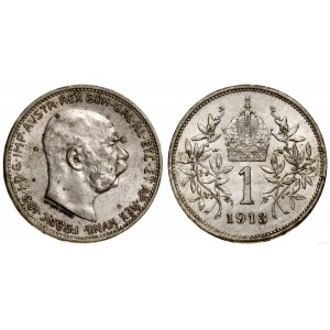 Austria, 1 crown, 1913, Vienna