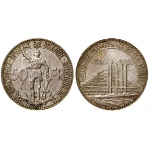Belgia, 50 franków, 1935, Bruksela
