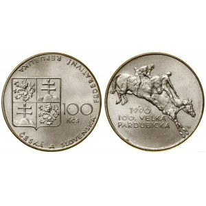 Czechoslovakia, 100 crowns, 1990, Kremnica