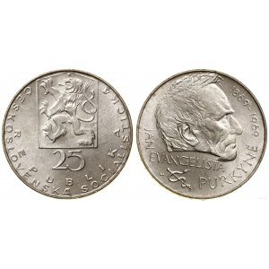 Czechoslovakia, 25 crowns, 1969, Kremnica